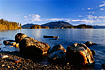 A sunny September afternoon on the shores of Auke Recreational Area, taken at high tide.