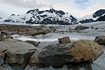 The eroding and transporting power of a glacier at work.  Taken on a recent helicopter trip to Herbert Glacier.